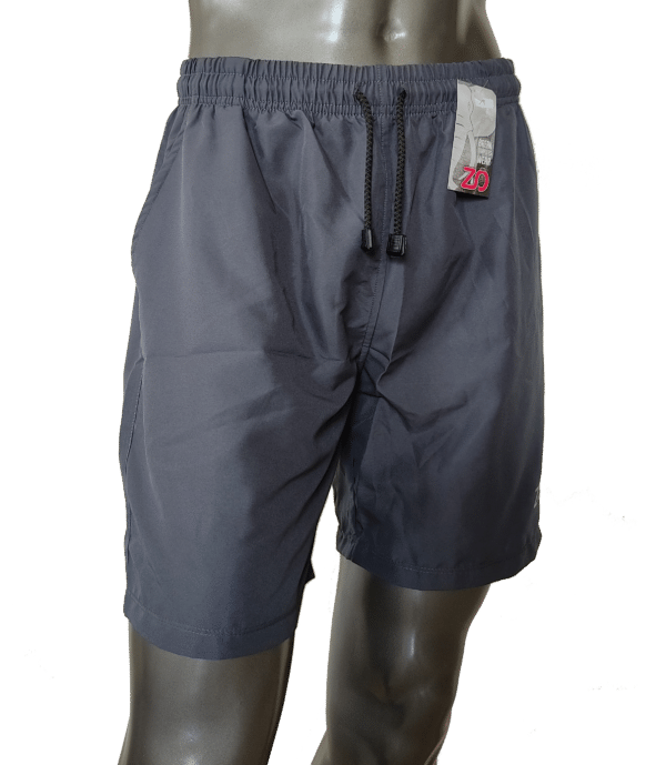 Pantaloneta Unicolor ZO - Gris - Imagen 2