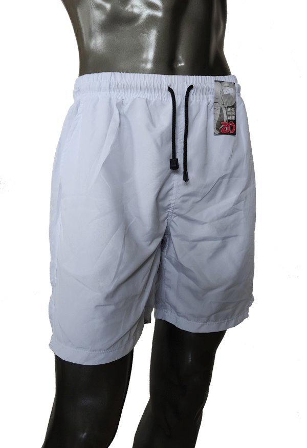 Pantaloneta Unicolor ZO - Blanca - Imagen 2