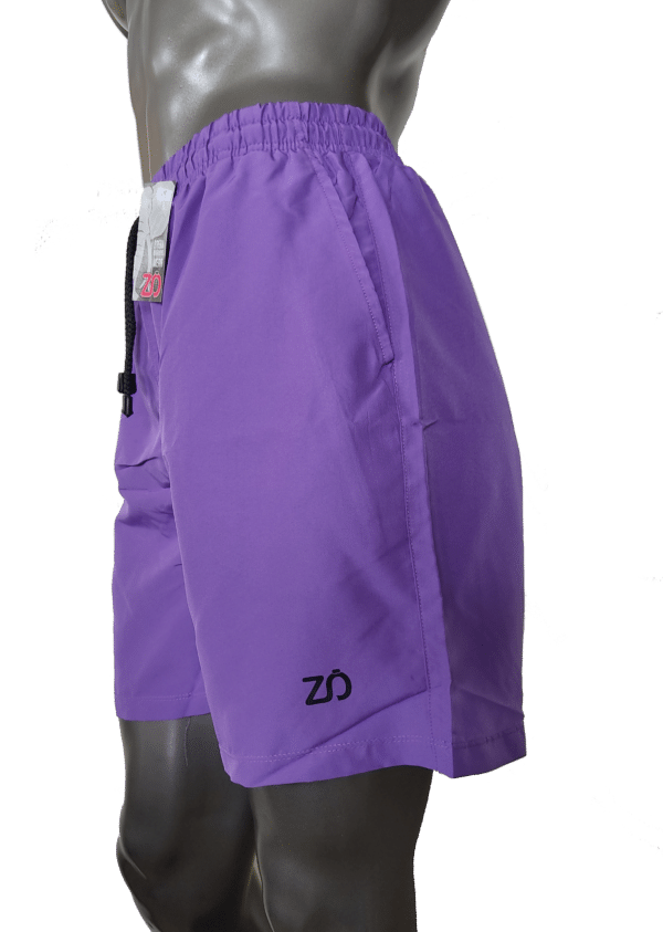 Pantaloneta Unicolor ZO - Morado - Imagen 4