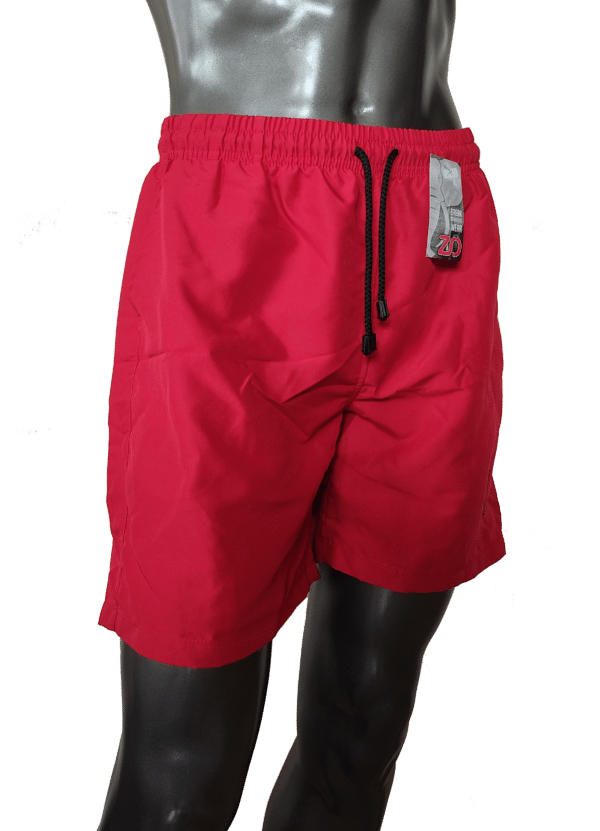 Pantaloneta Unicolor ZO - Roja - Imagen 2