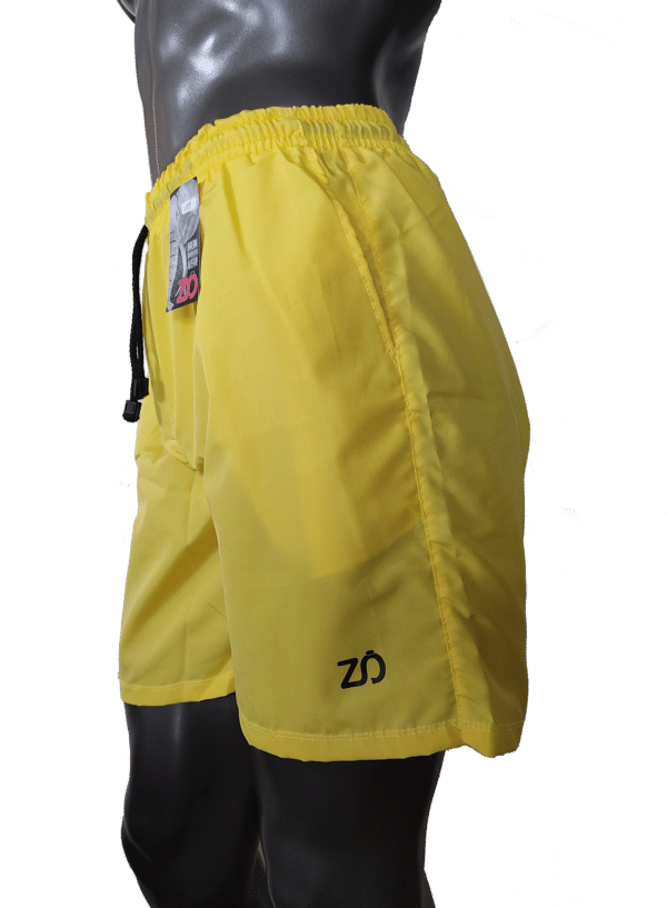 Pantaloneta Unicolor ZO - Amarillo claro - Imagen 4