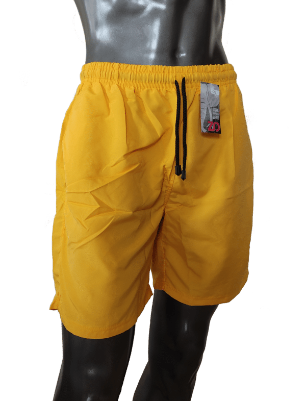Pantaloneta Unicolor ZO - Amarilla - Imagen 2