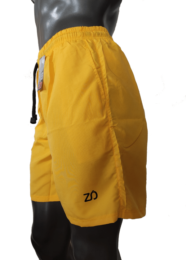 Pantaloneta Unicolor ZO - Amarilla - Imagen 4