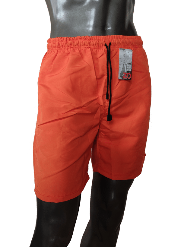 Pantaloneta Unicolor ZO - Naranja - Imagen 2