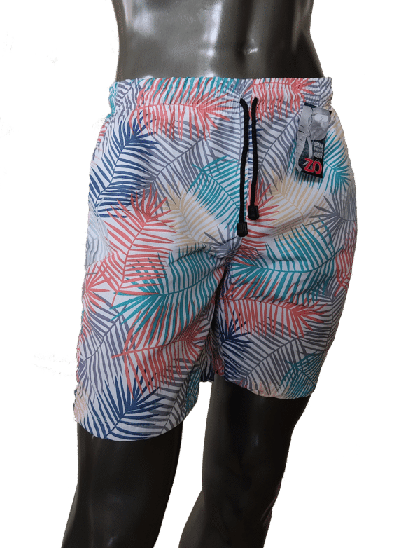 Pantaloneta ZO Estampada - Palmas colores - Imagen 2