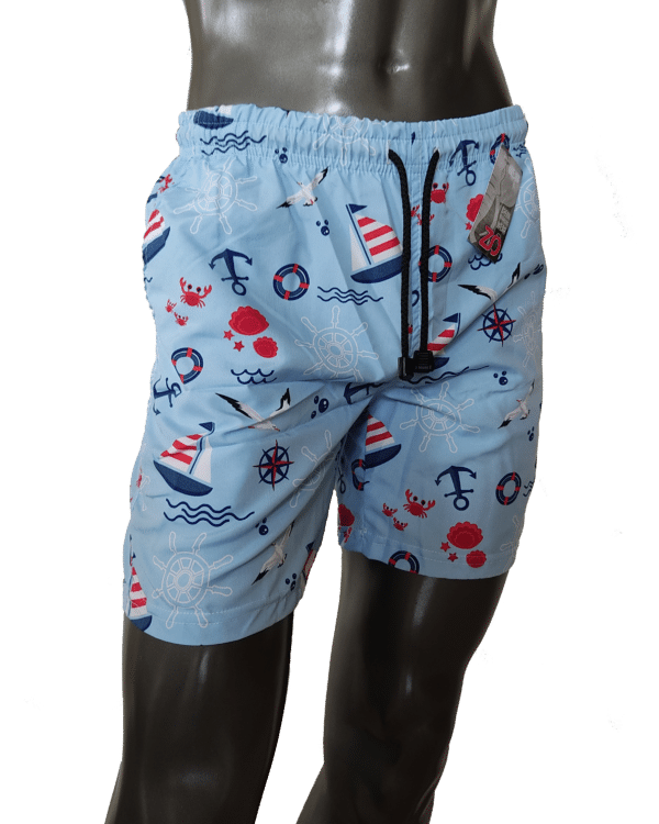 Pantaloneta ZO Estampada - Gaviotas y barcos - Imagen 2