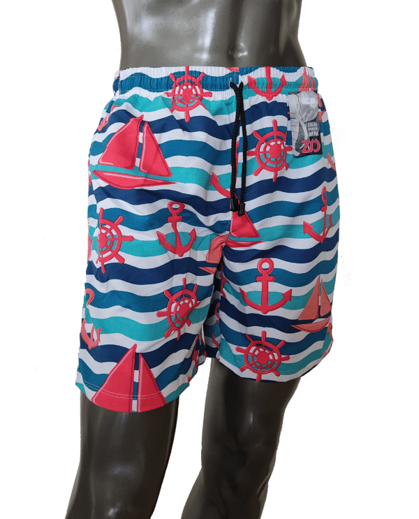 Pantaloneta ZO Estampada - Timones y anclas - Imagen 2