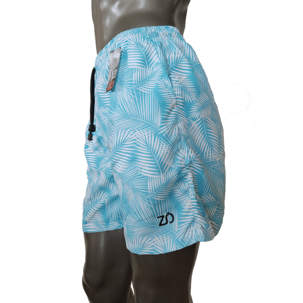 Pantaloneta ZO Estampada - Palmas blancas