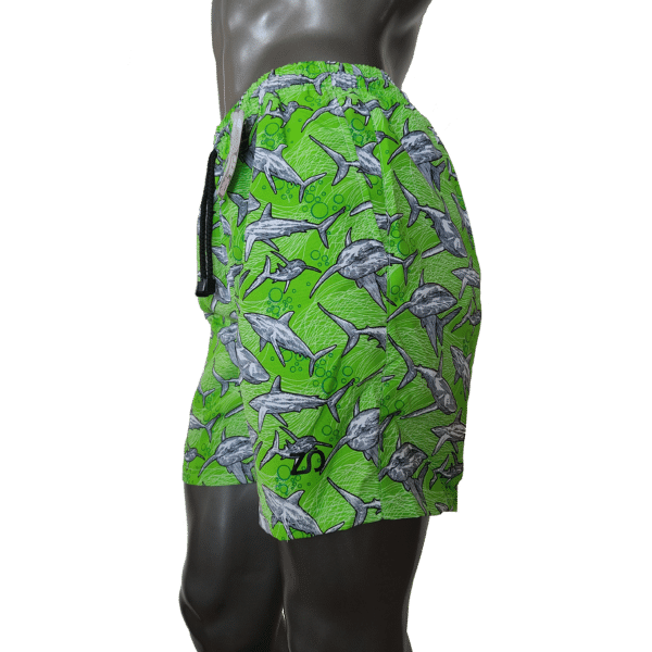 Pantaloneta ZO Estampada - Tiburones Grises