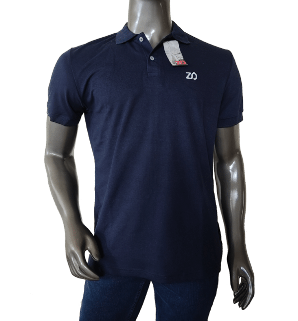 Camiseta Polo ZO - PQ104 Azul Oscuro