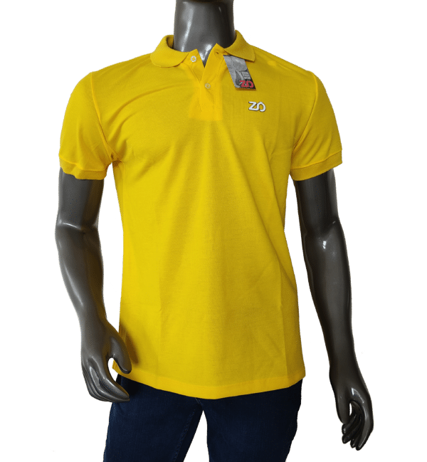 Camiseta Polo ZO - PQ105 Amarilla
