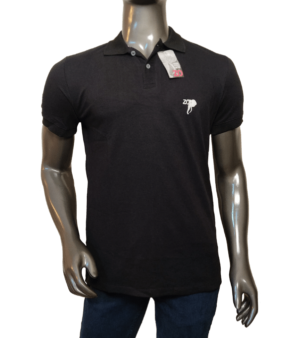 Camiseta Polo ZO - PQ119 Negra E