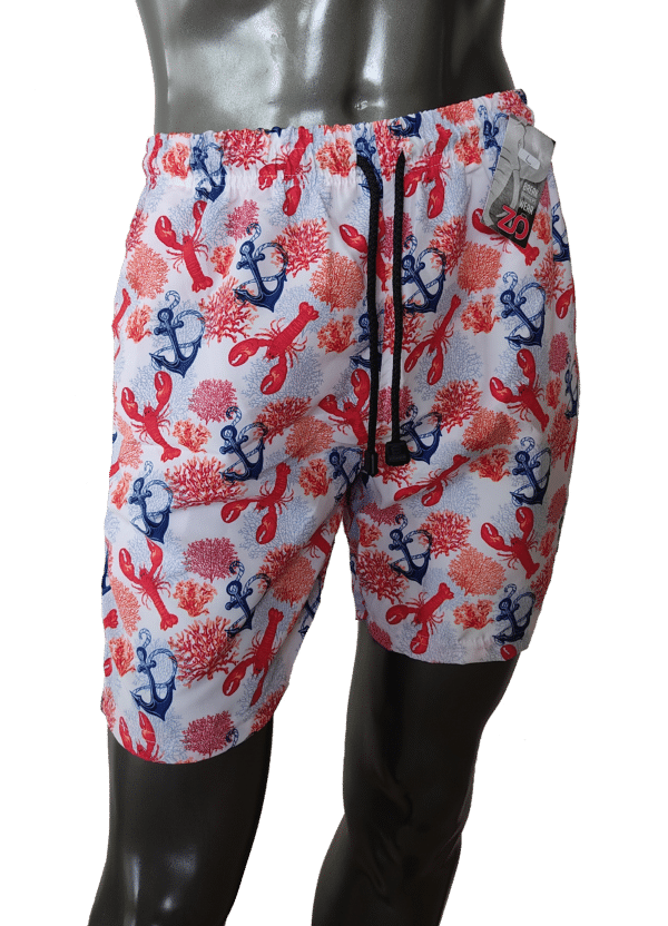 Pantaloneta ZO Estamapada - Diseño Langostas - Imagen 2