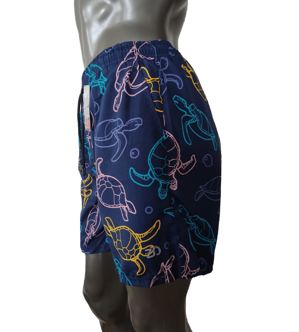 Pantaloneta ZO Estampada- Tortugas Azules